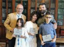 La Città metropolitana premia i baby campioni di Dama