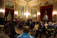 Accolti a Palazzo Alvaro gli atleti reggini della nazionale italiana paralimpica