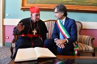 Incontro istituzionale tra il Cardinal Simoni e il sindaco Falcomatà