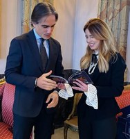 A Palazzo Alvaro la visita istituzionale del Console generale della Romania a Bari
