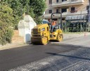 Lavori in corso sulle strade metropolitane nell'area collinare del Comune di Siderno