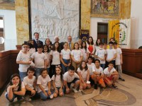 Studenti dell'IC di Bova Marina - Condofuri in visita a Palazzo "Corrado Alvaro"
