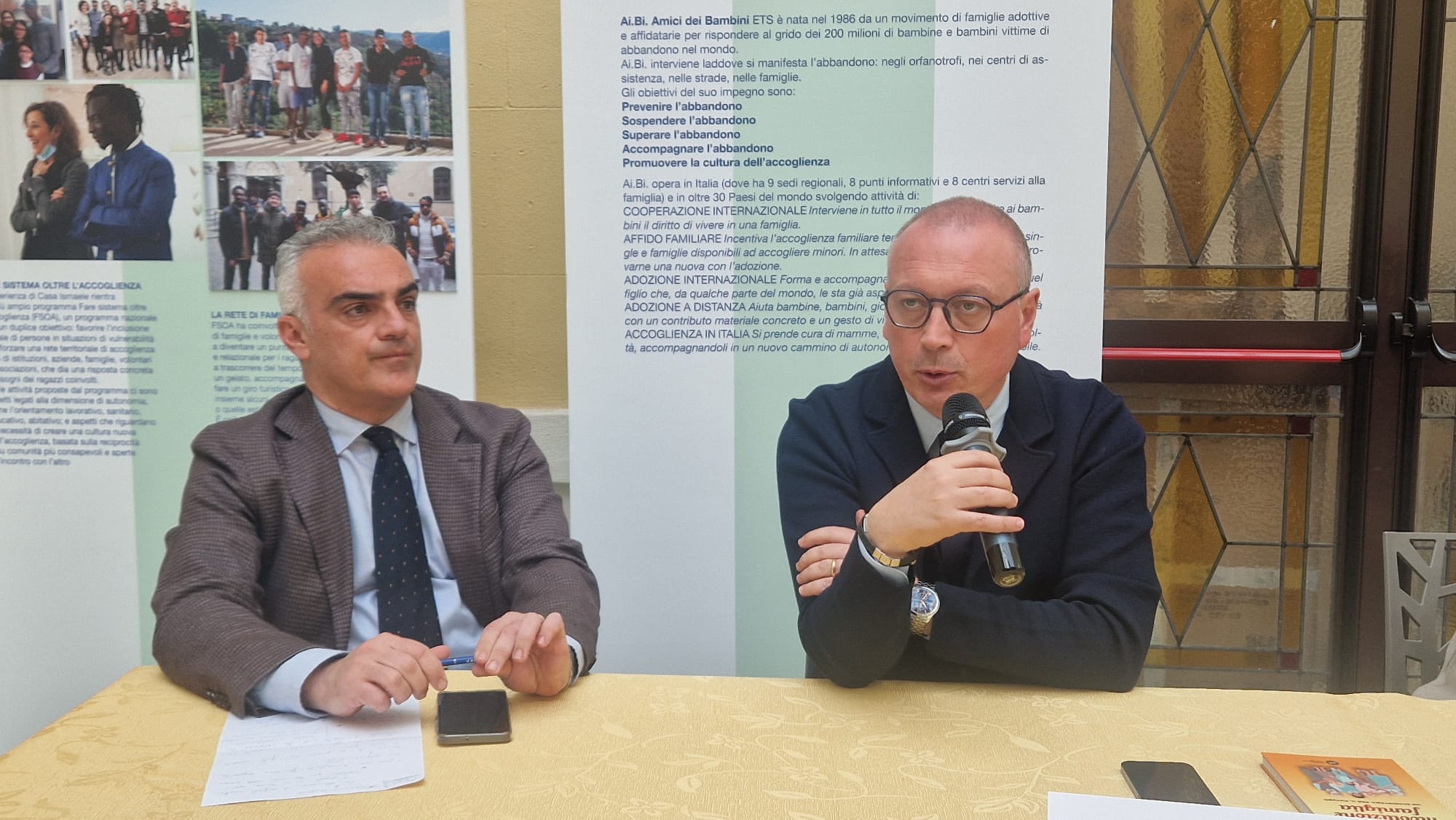 Presentata a Palazzo Alvaro la �Settimana dell�accoglienza, dell�affido e dell�adozione. Presenti Versace, Marino e Mattia�